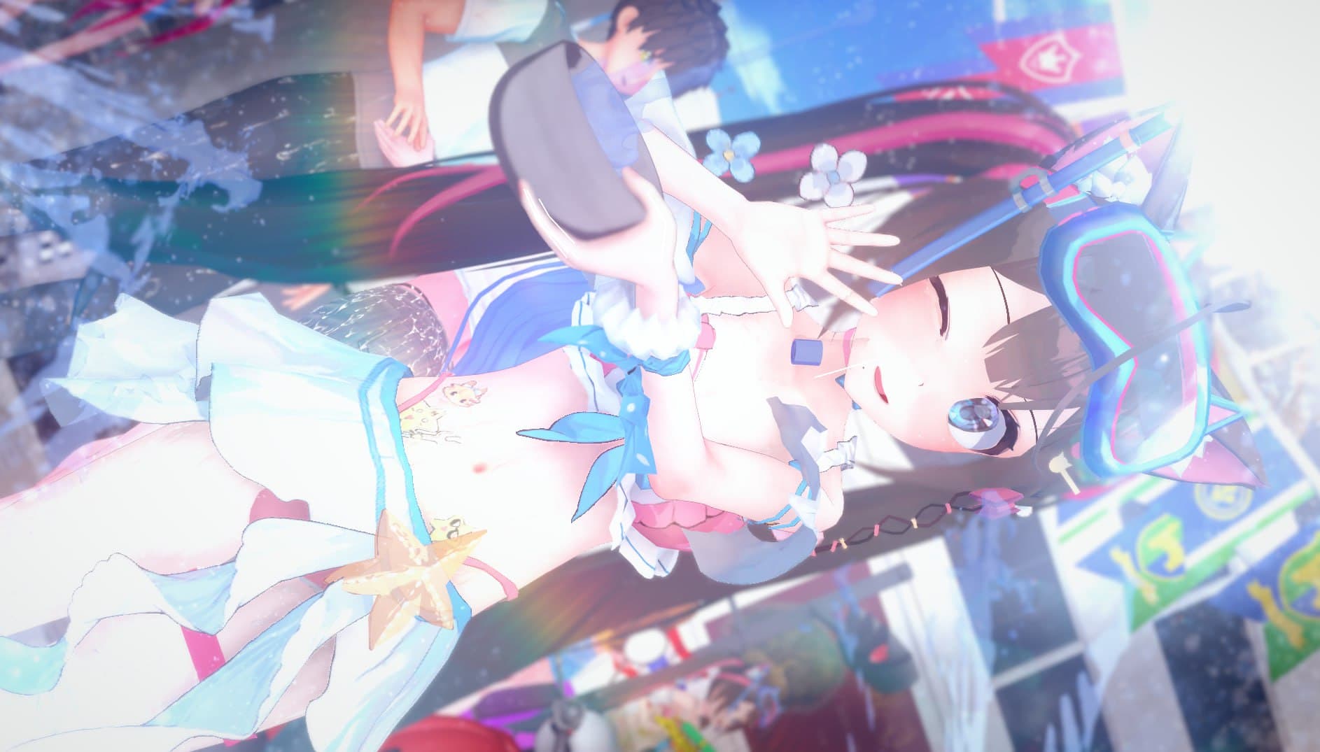 【キャラ配布】东爱璃_泳装璃