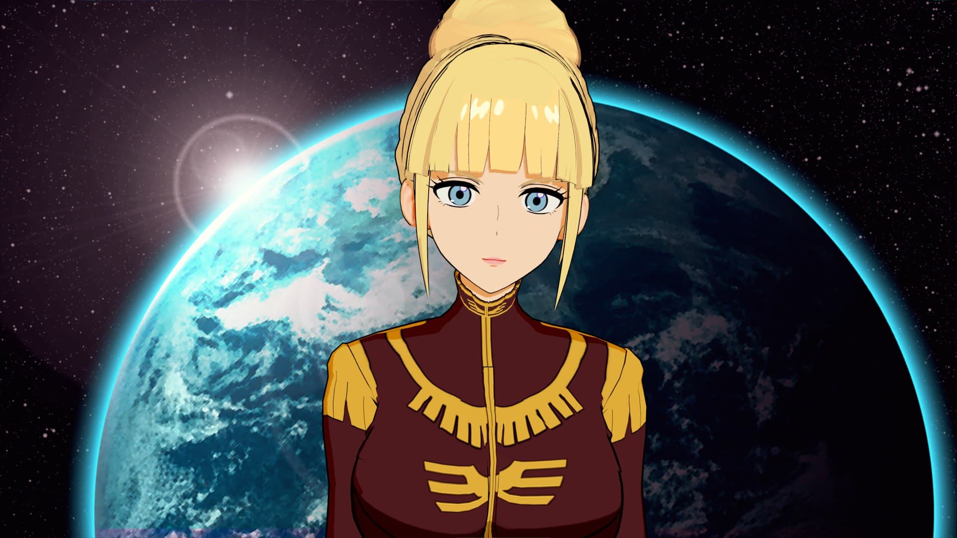 セシリア・アイリーン ガンダムGQuuuuuuX card