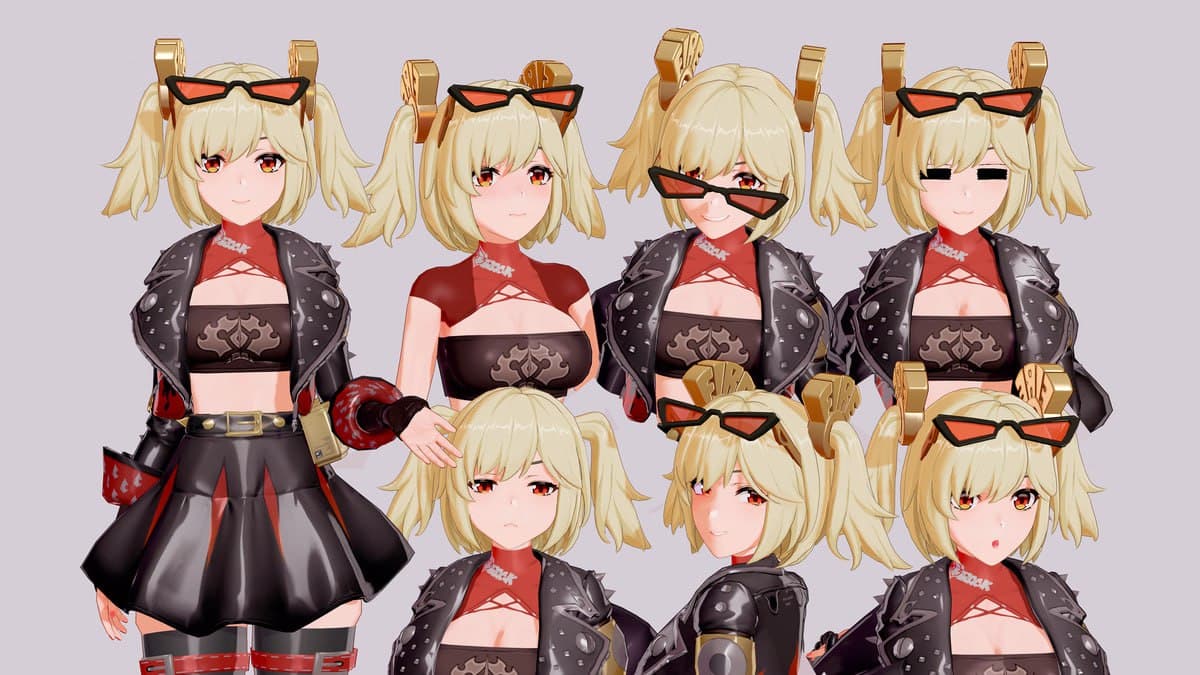 柏妮思 Burnice headmod+