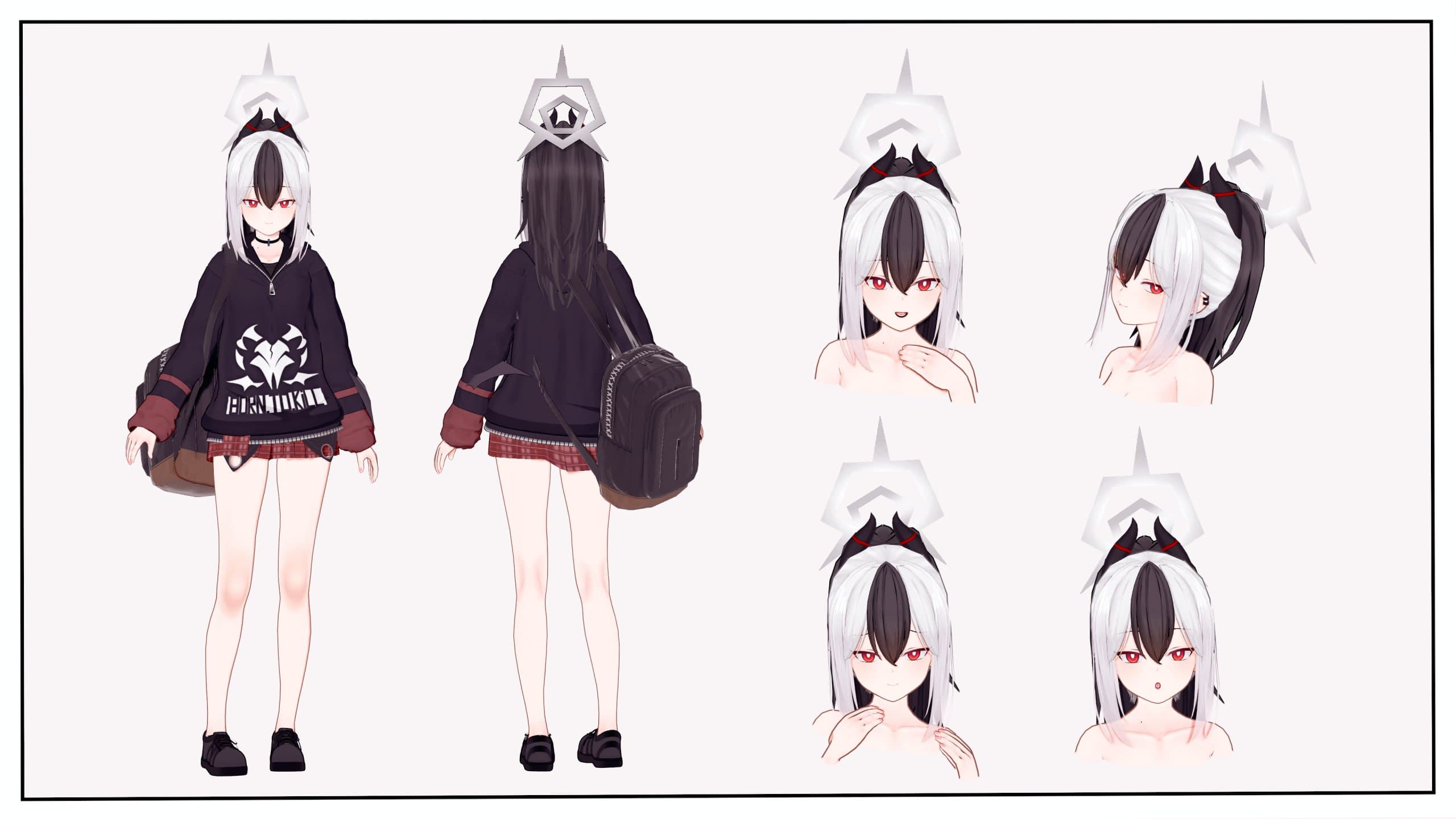 【キャラ配布】鬼方カヨコ