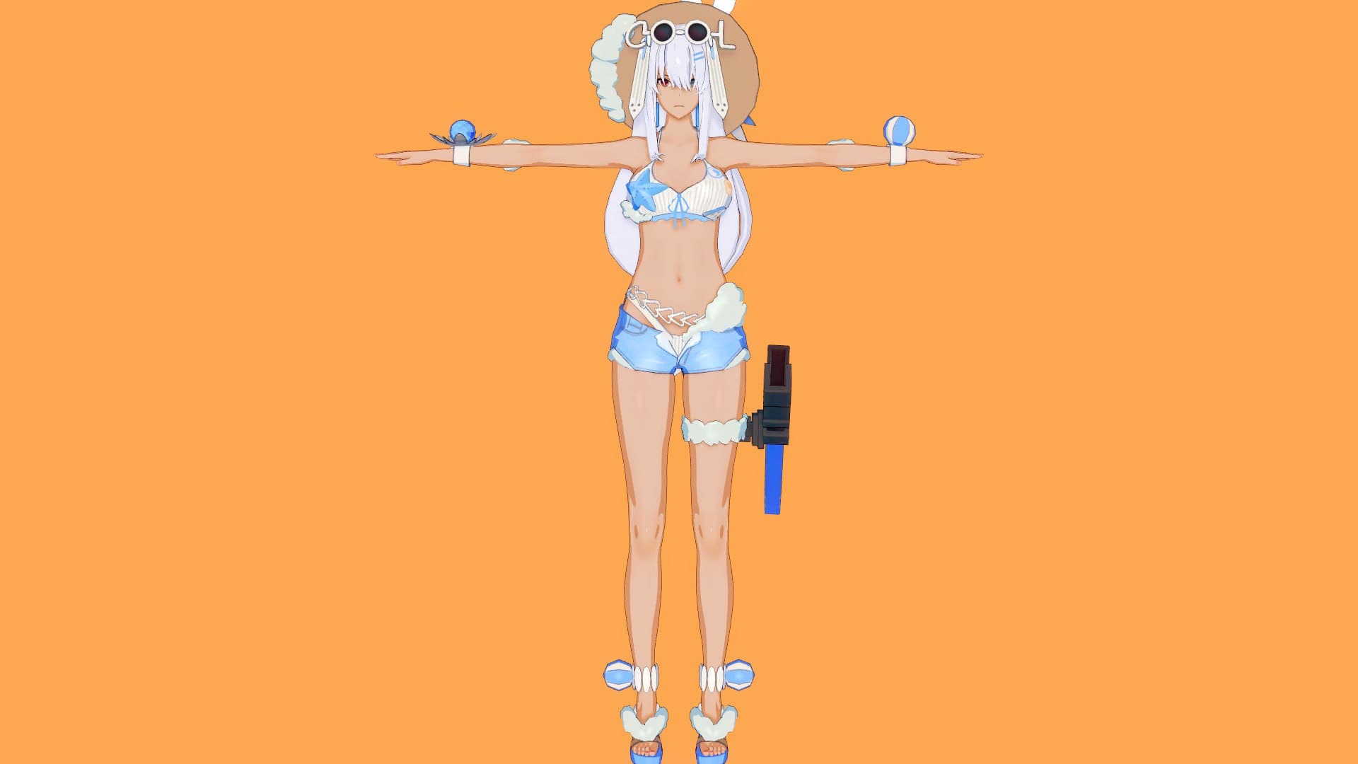 （free）露西亚-深红之渊丨夏热白贝