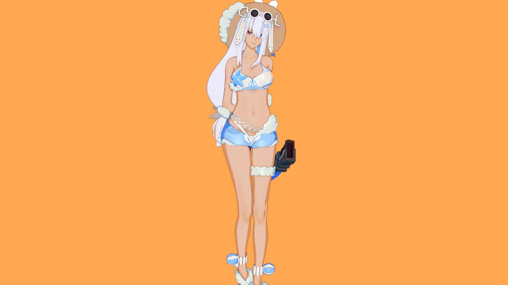 （free）露西亚-深红之渊丨夏热白贝