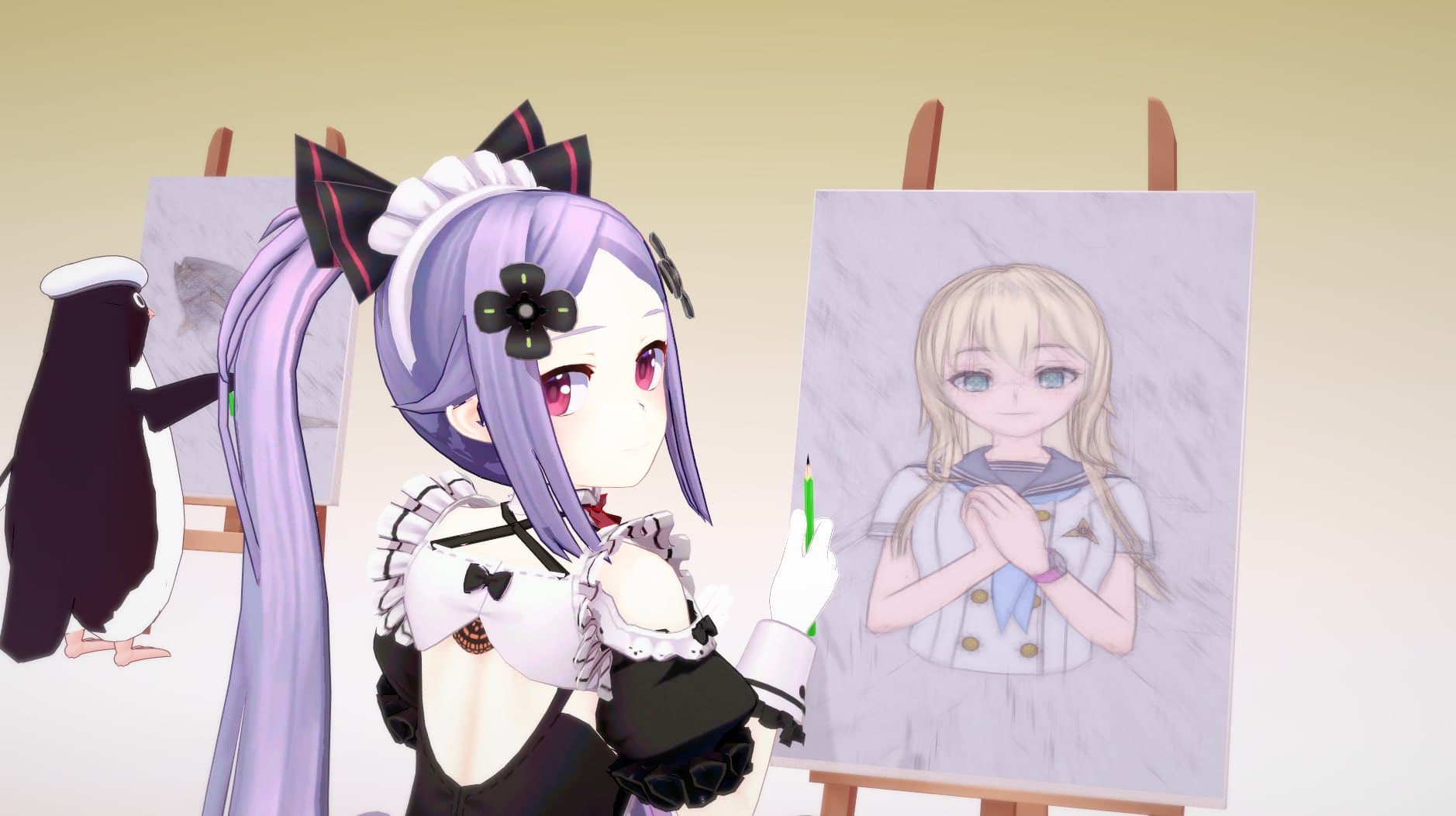 【キャラ配布】虚研社-小桃