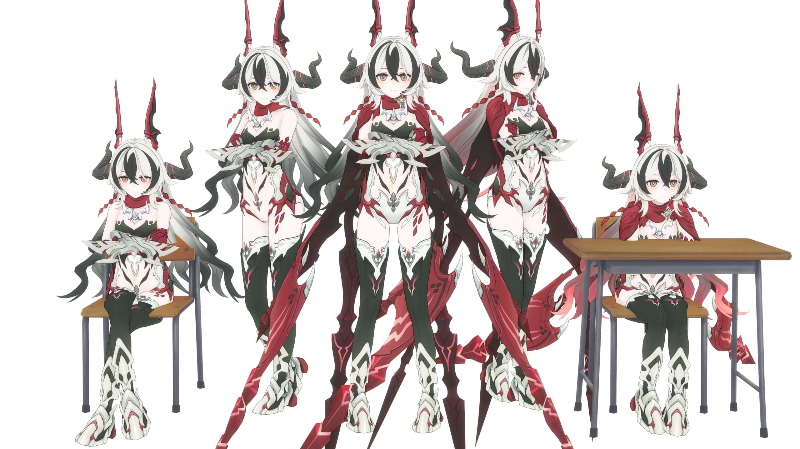 【キャラ配布】科拉莉 魔龙【崩坏3rd】