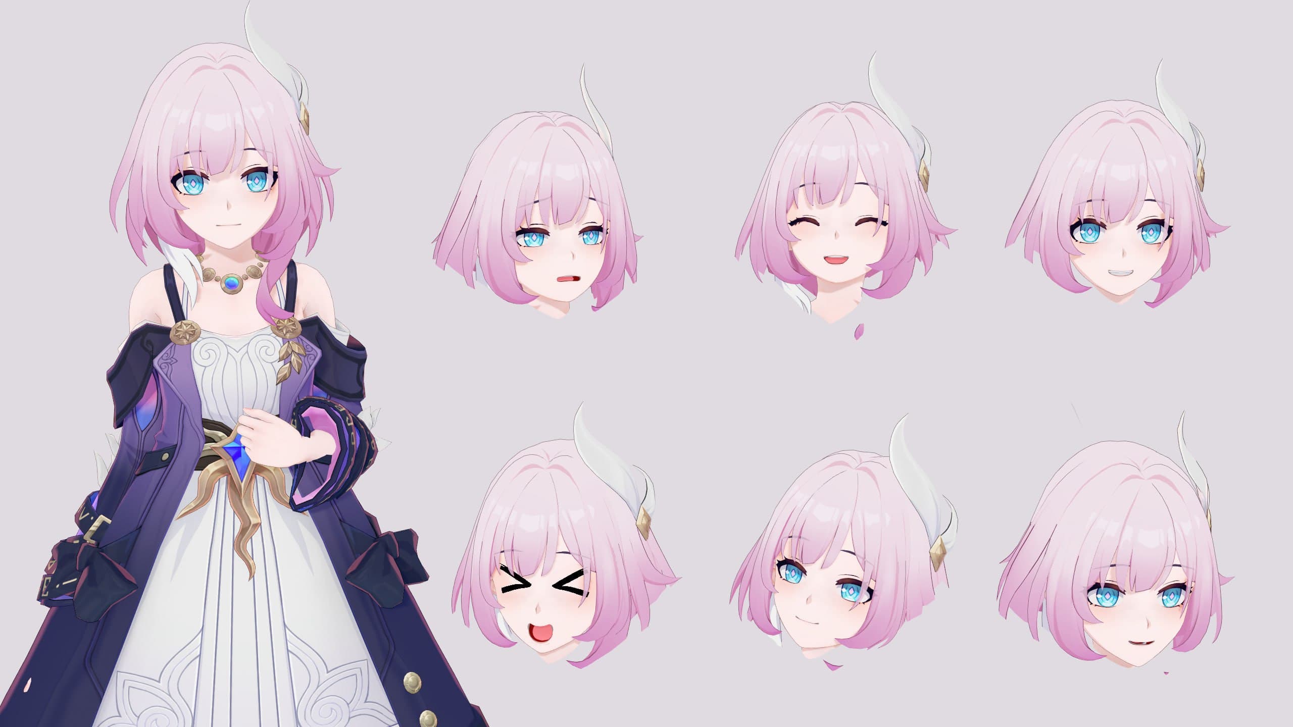 【キャラ配布】昔涟【崩坏：星穹铁道】