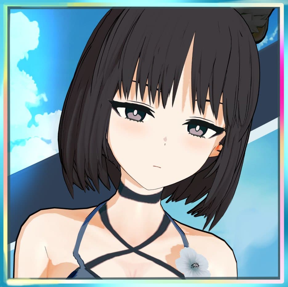 ブルーアーカイブ　キキョウ(水着)桐生キキョウ card