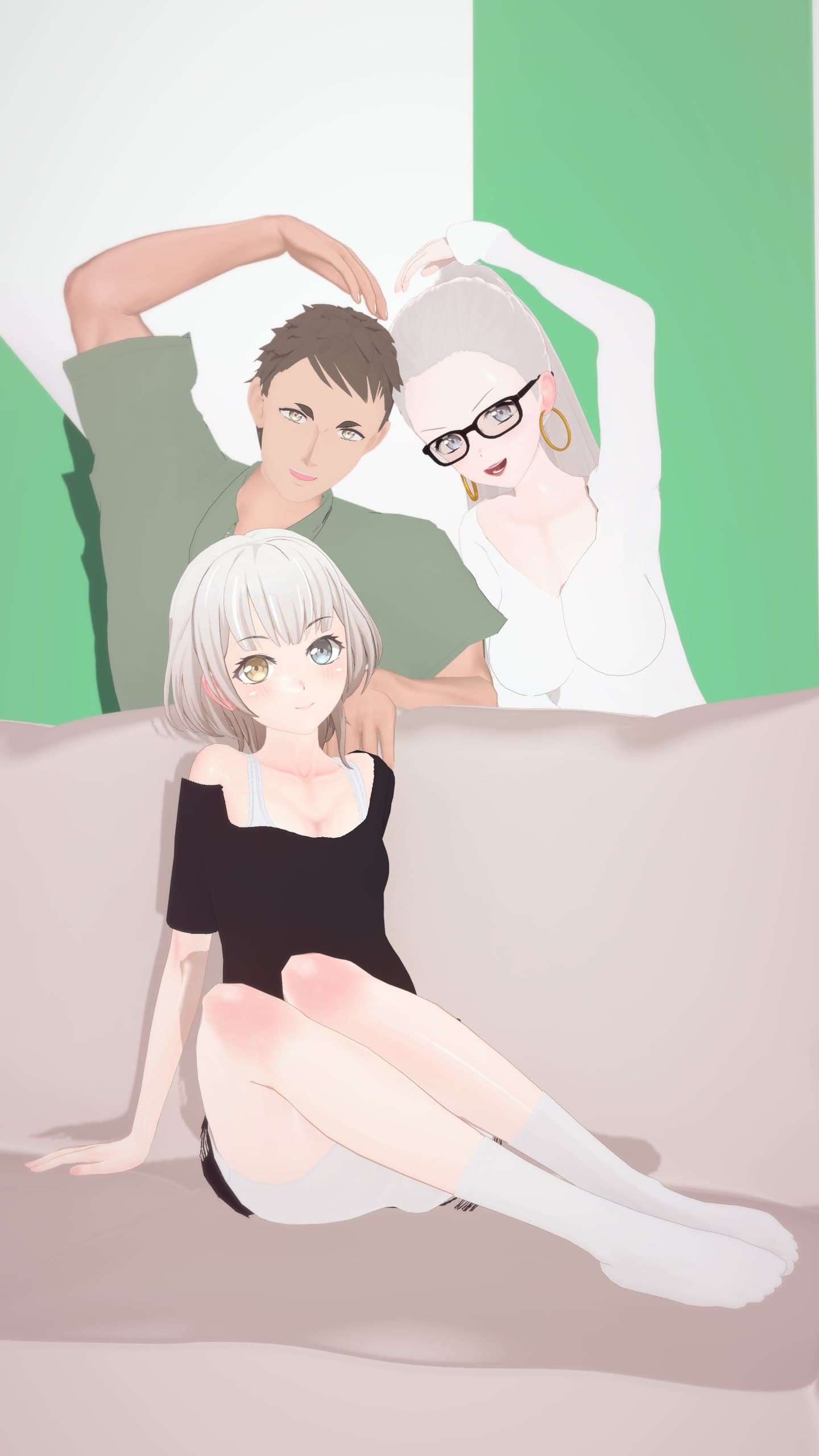 [キャラ配布] 要楽奈 Rana face update/fix