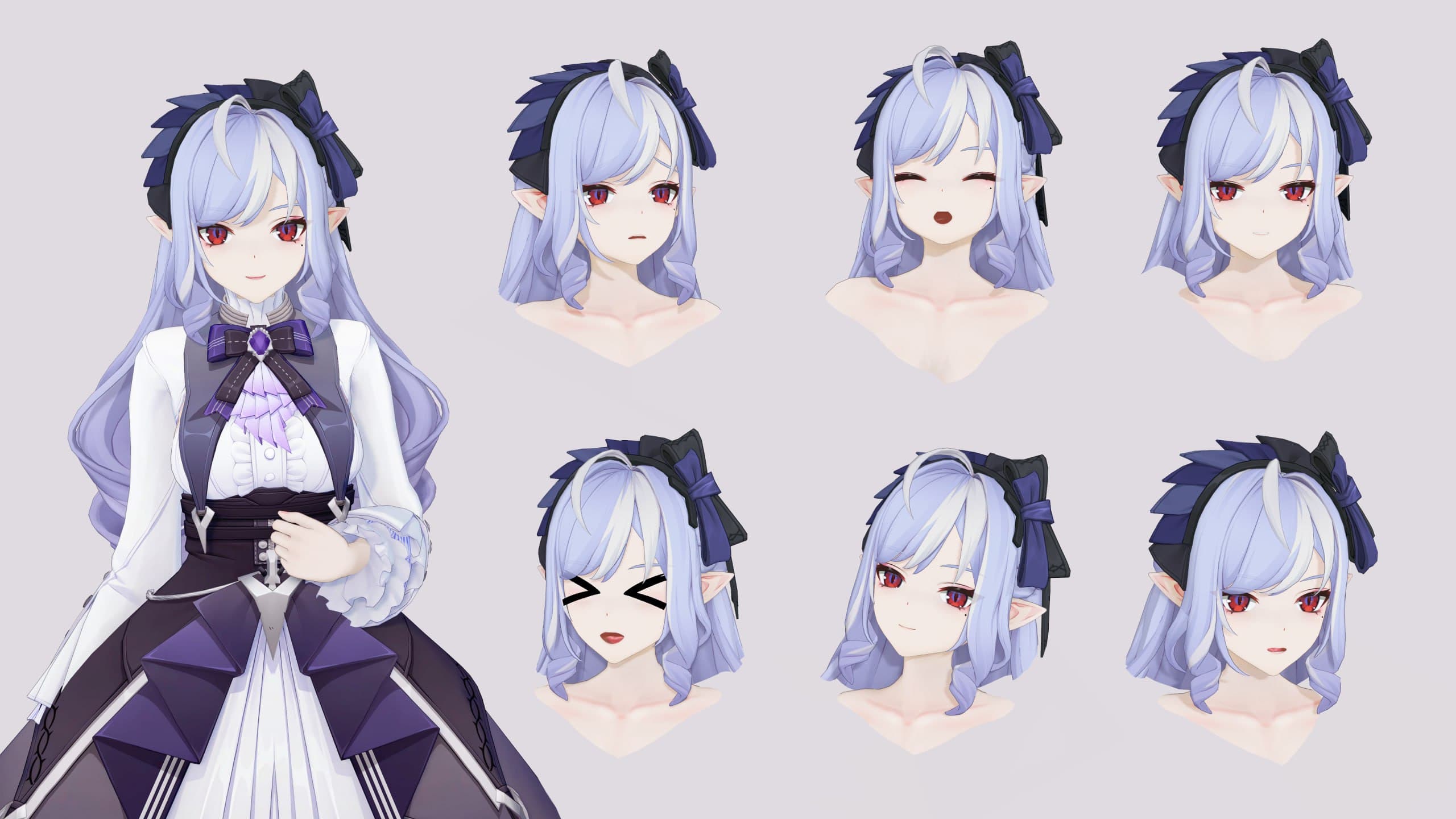 [配布] 绝区零 薇薇安 头模