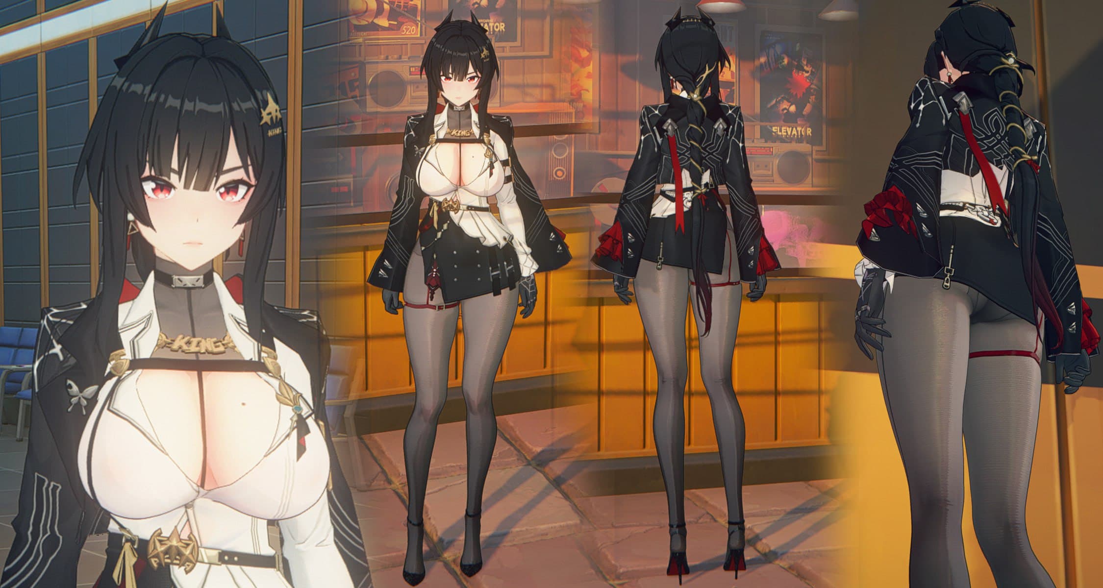 Caesar black suit 配布