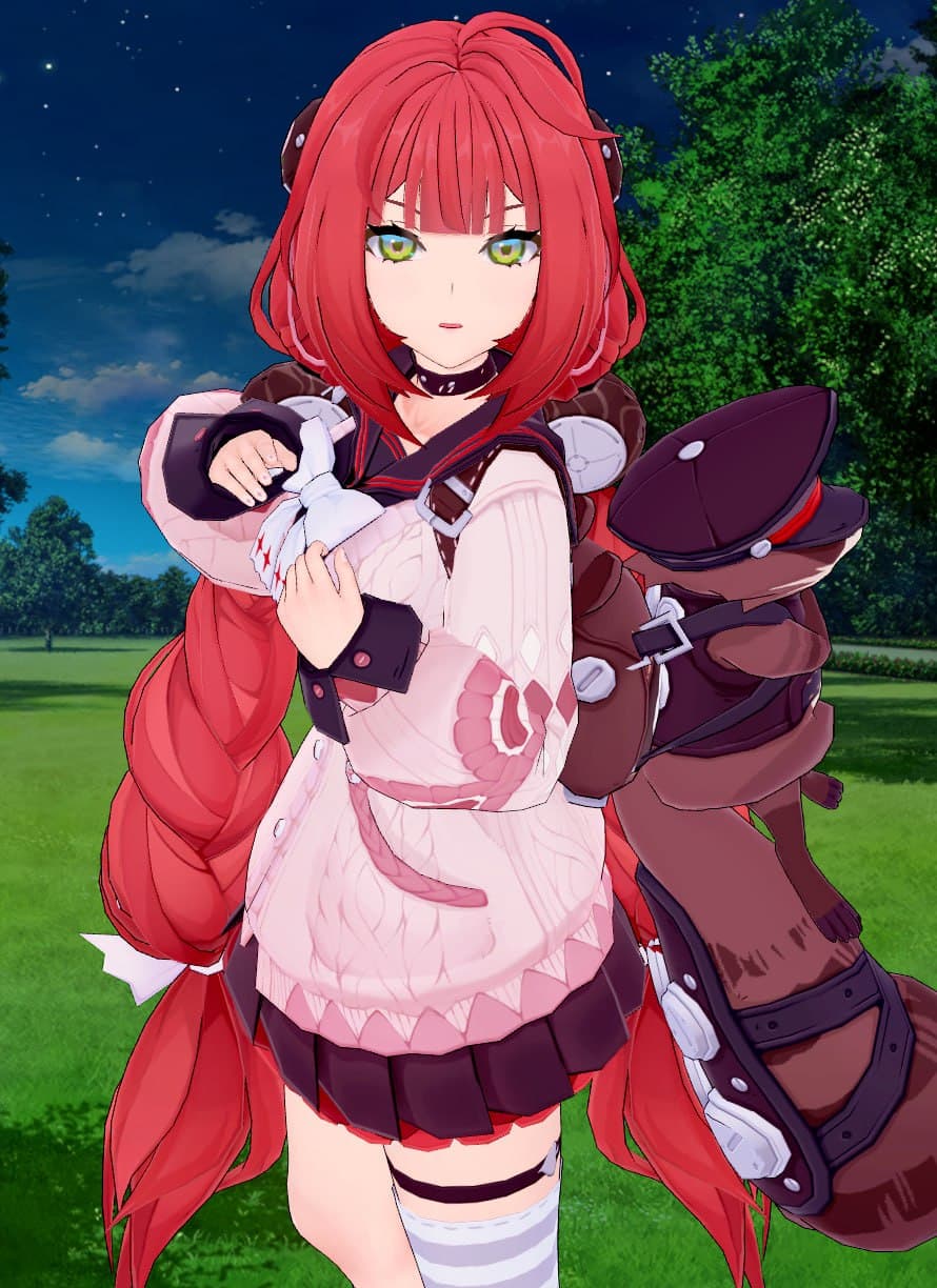 【キャラ配布】浮波柚葉(Ukinami Yuzuha 浮波柚叶)