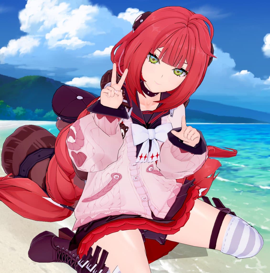 【キャラ配布】浮波柚葉(Ukinami Yuzuha 浮波柚叶)