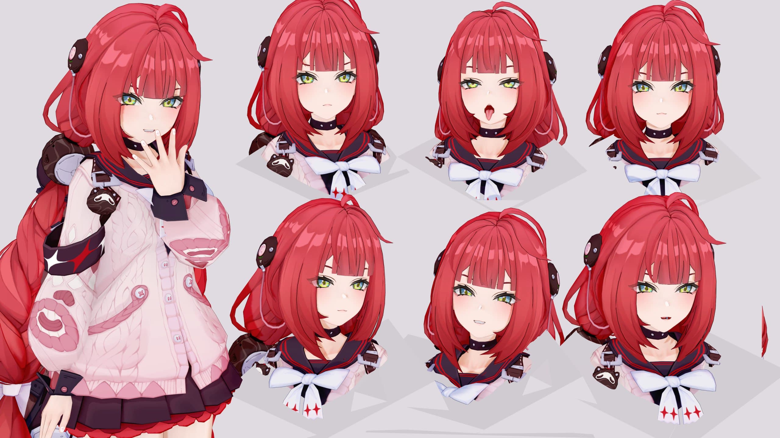 【キャラ】浮波柚葉Ukinami Yuzuha