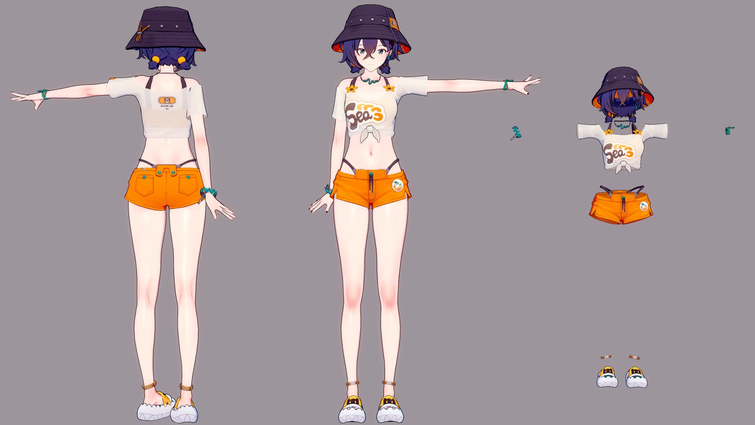 【Mod】铃C2 Belle swimsuit