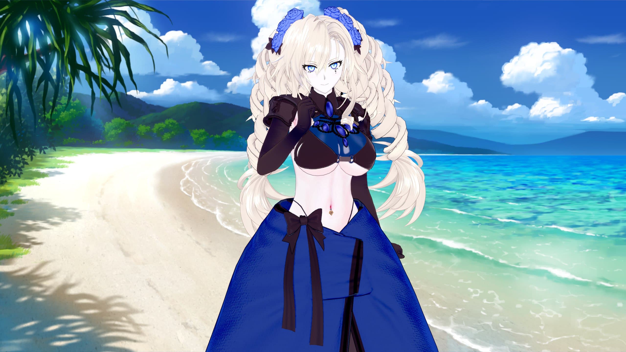 水着クリームヒルト