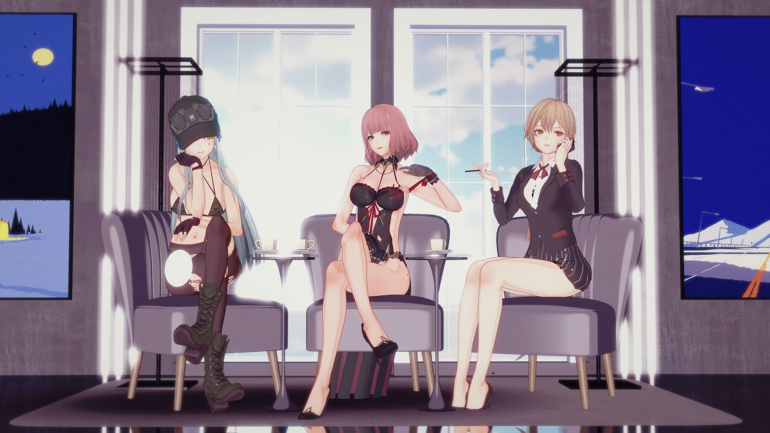 粉色大鬼头 headmod