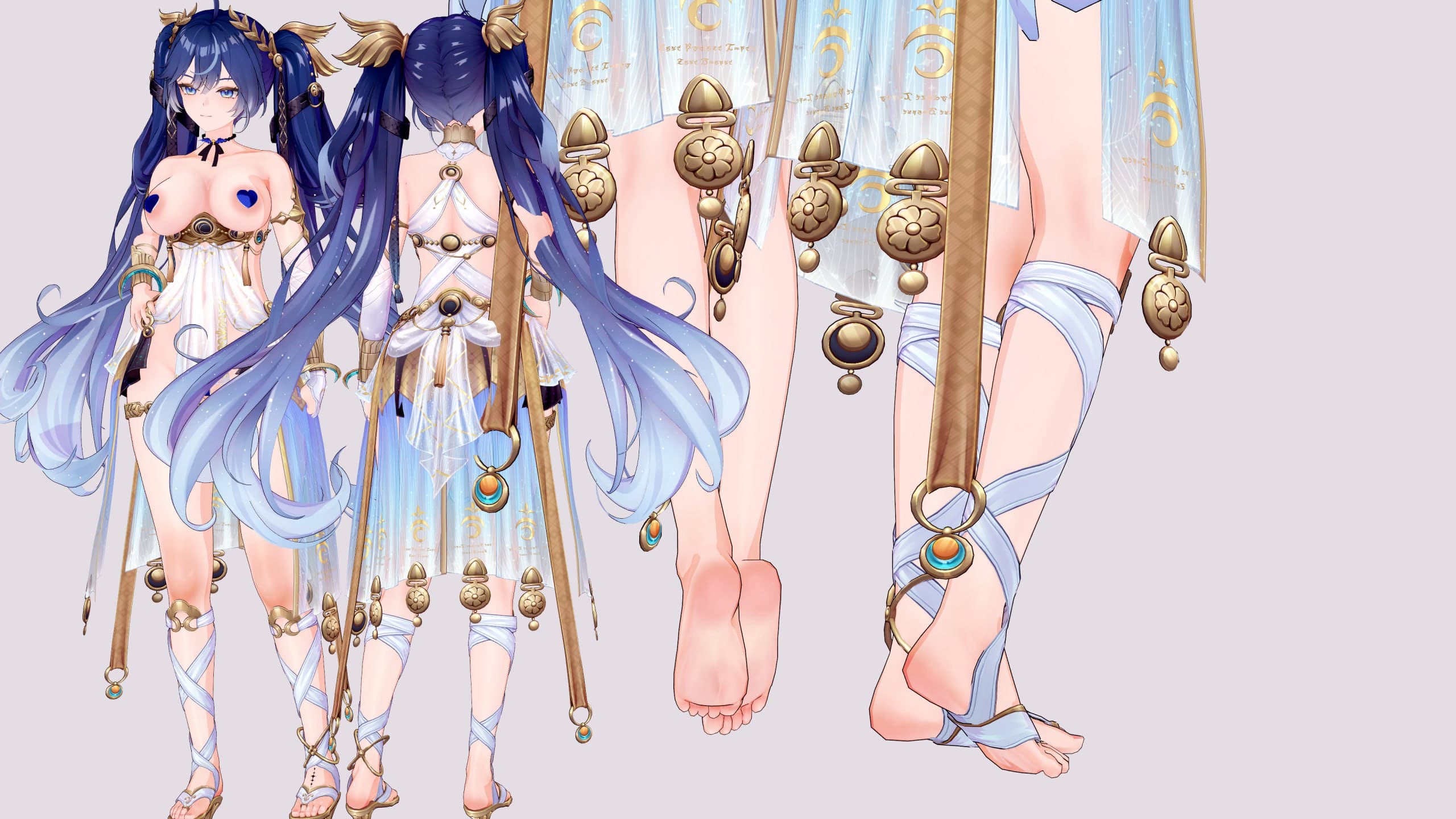 【キャラ配布】尤诺 ユーノ Iuno