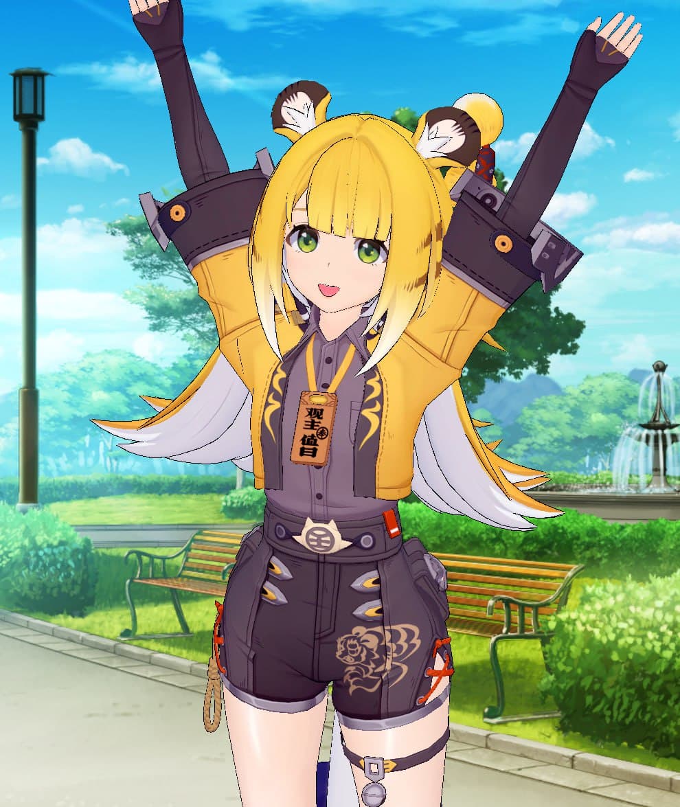 【キャラ配布】フーフー 橘福福 JuFufu