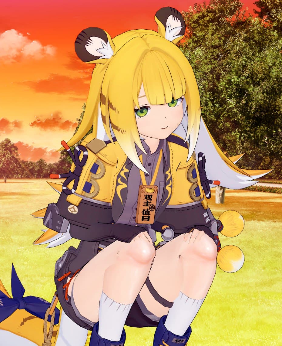 【キャラ配布】フーフー 橘福福 JuFufu