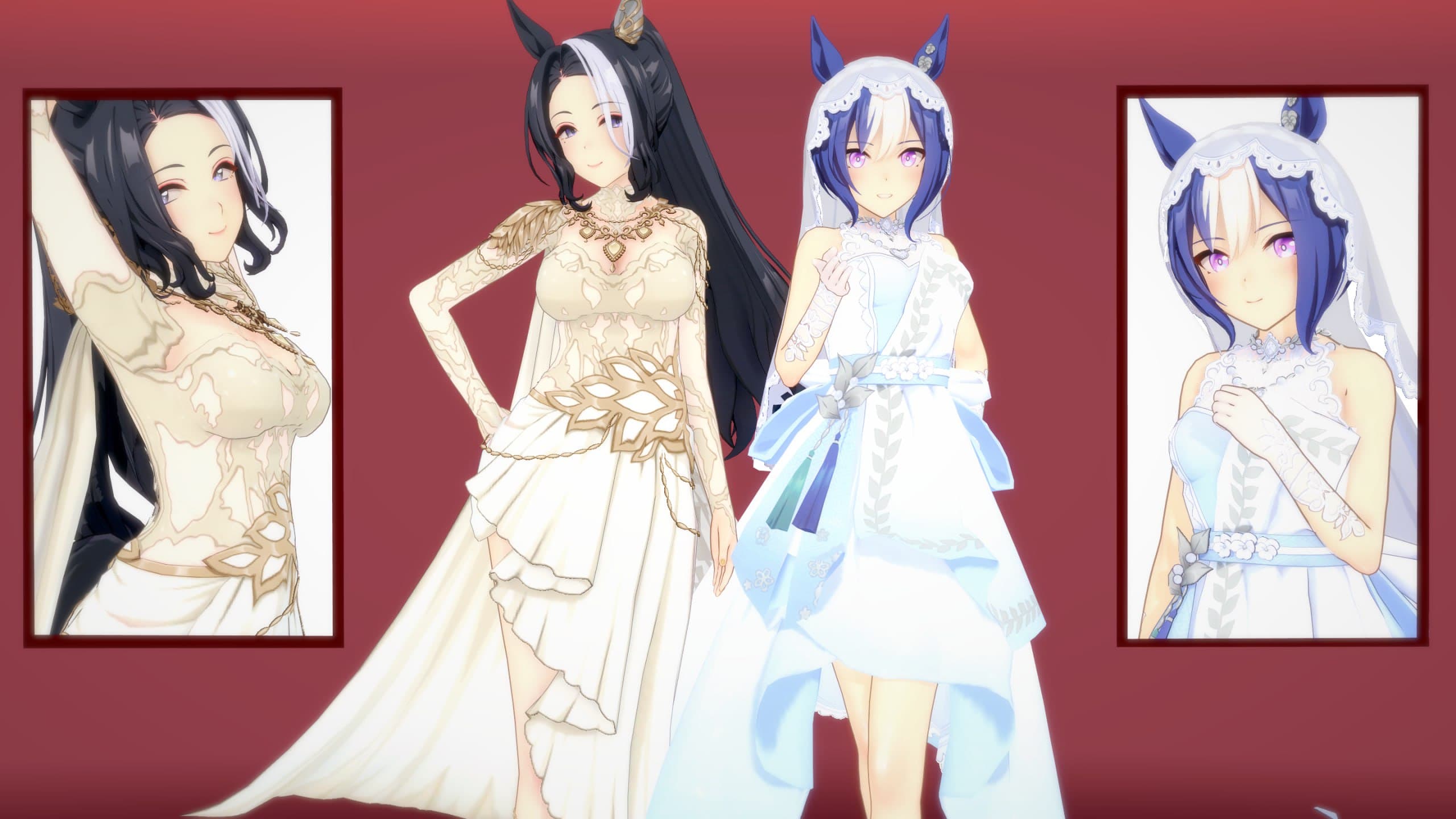 【衣装配布】目白高峰&西沙里奥婚纱