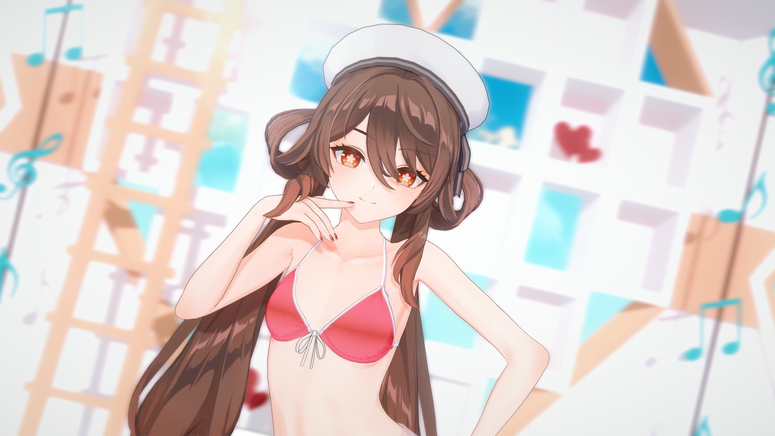 [card]胡桃 宿雪桃红