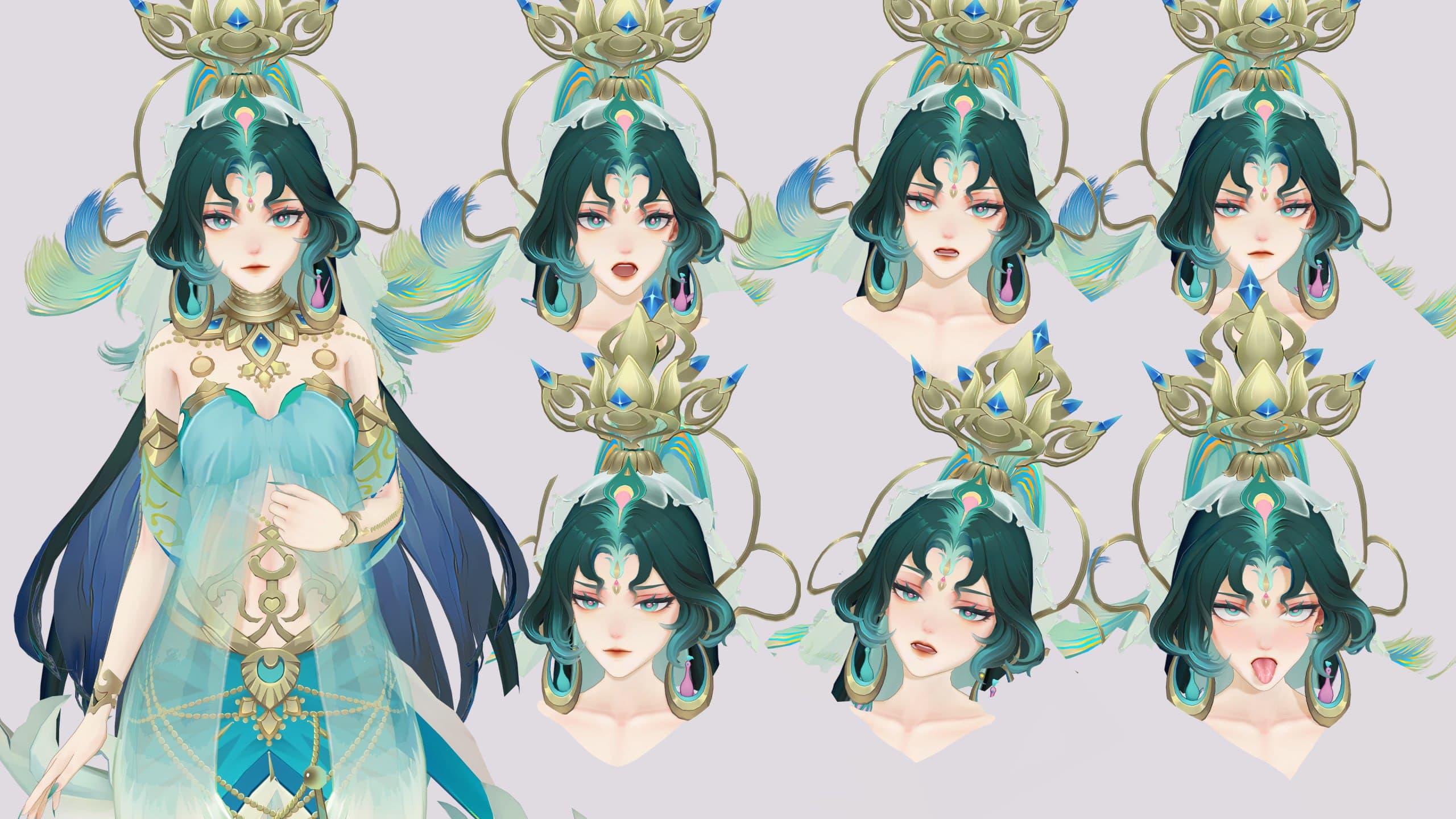 【キャラ】孔雀明王