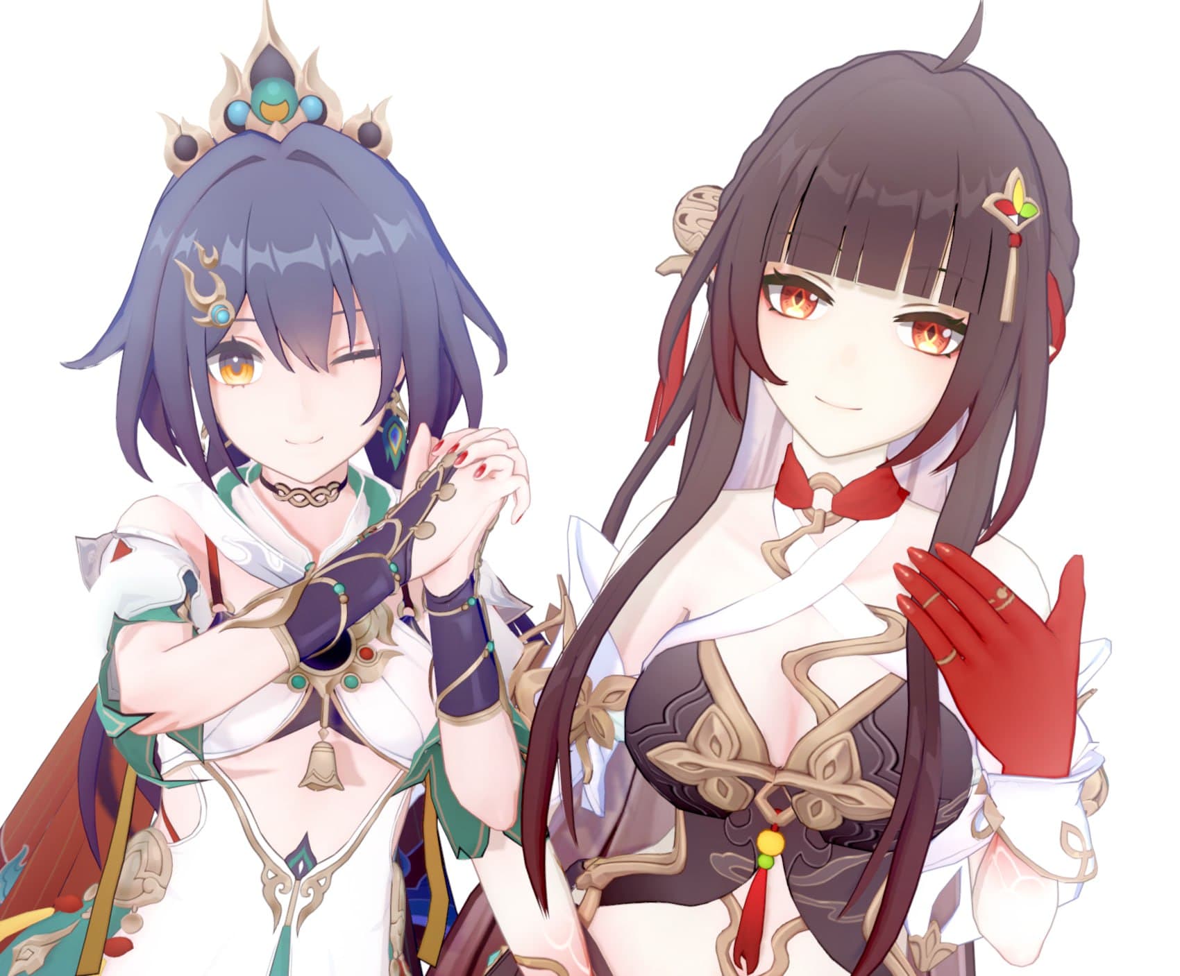 云璃&灵砂Headmod