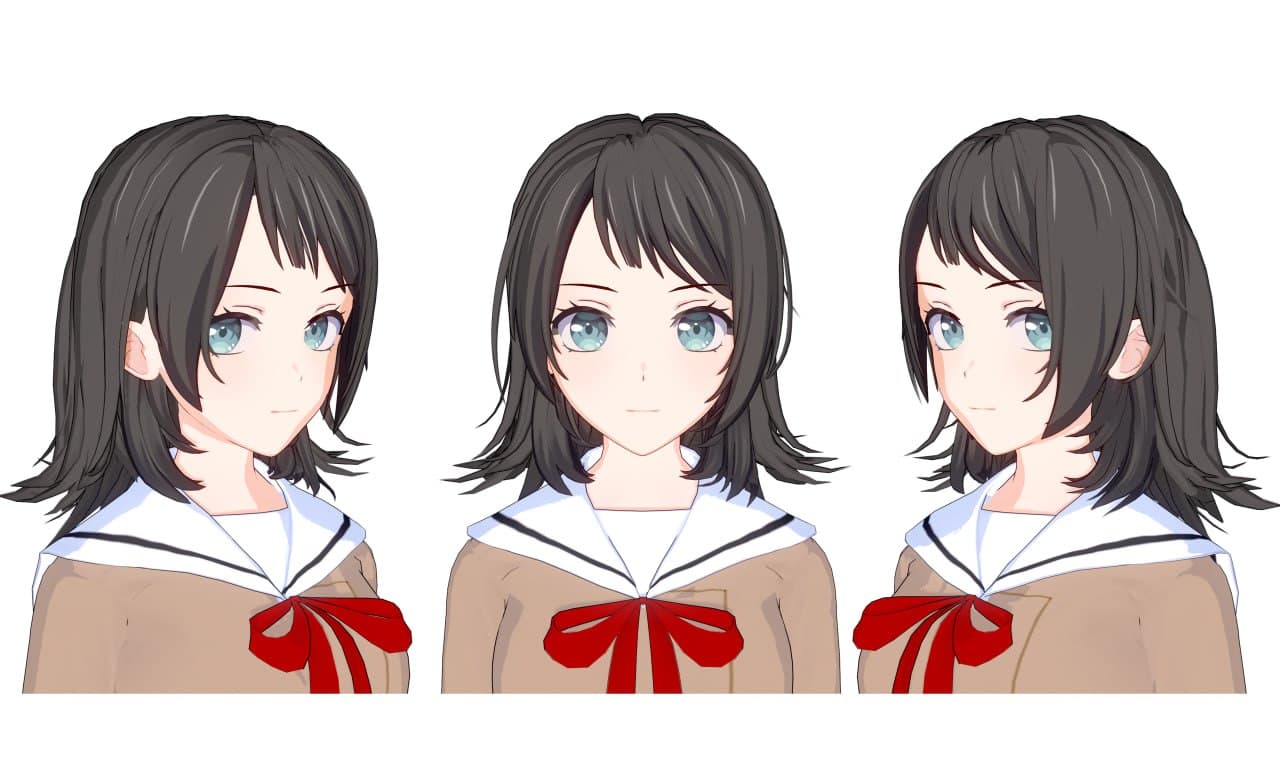 [キャラ配布] 八幡海鈴 Umiri Yahata