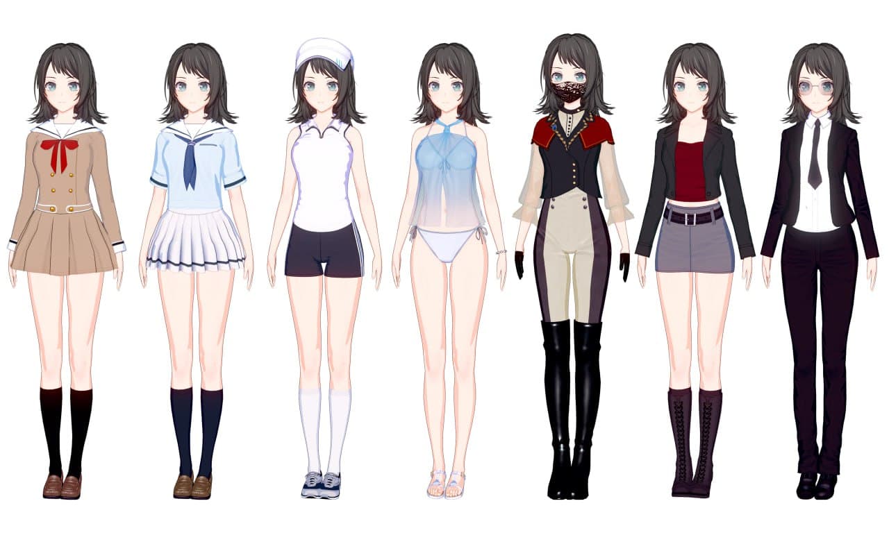 [キャラ配布] 八幡海鈴 Umiri Yahata