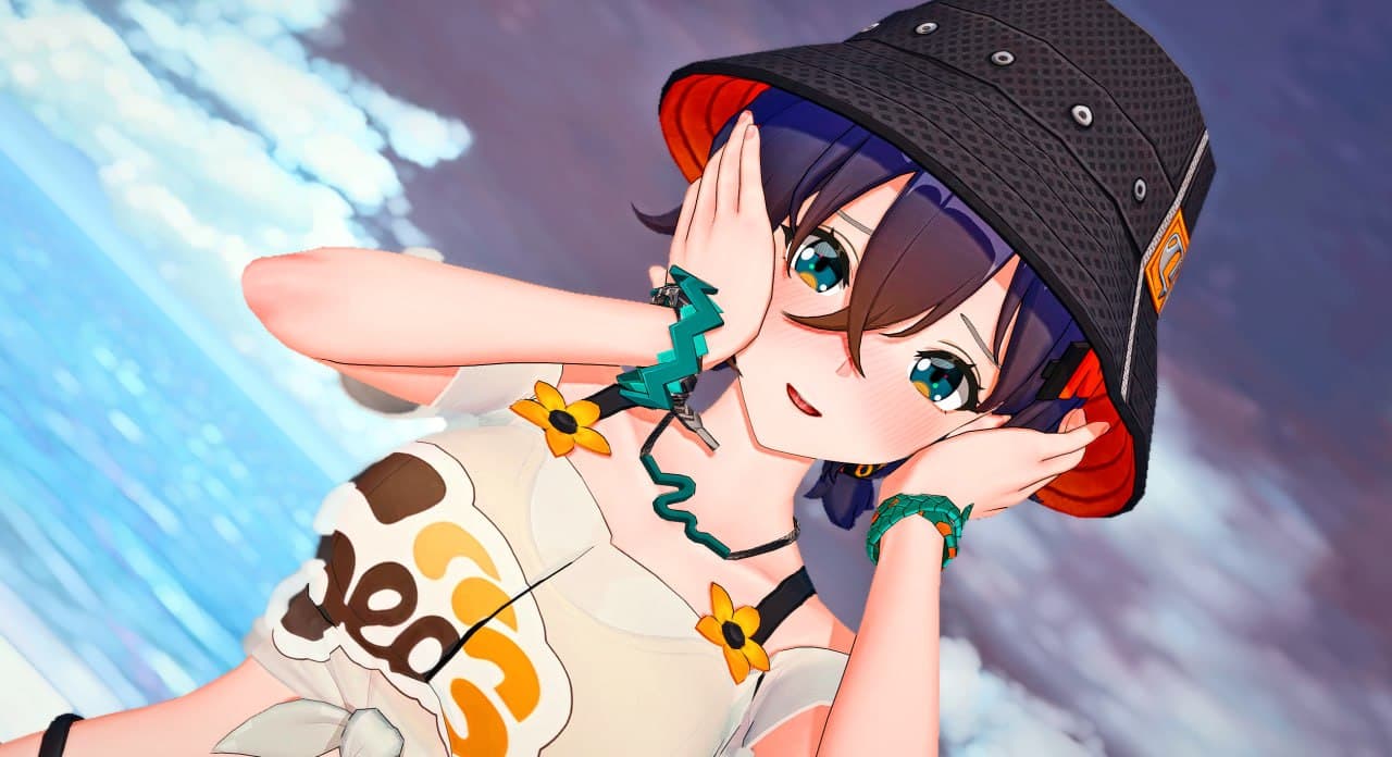 [キャラ配布]玲泳装Ling