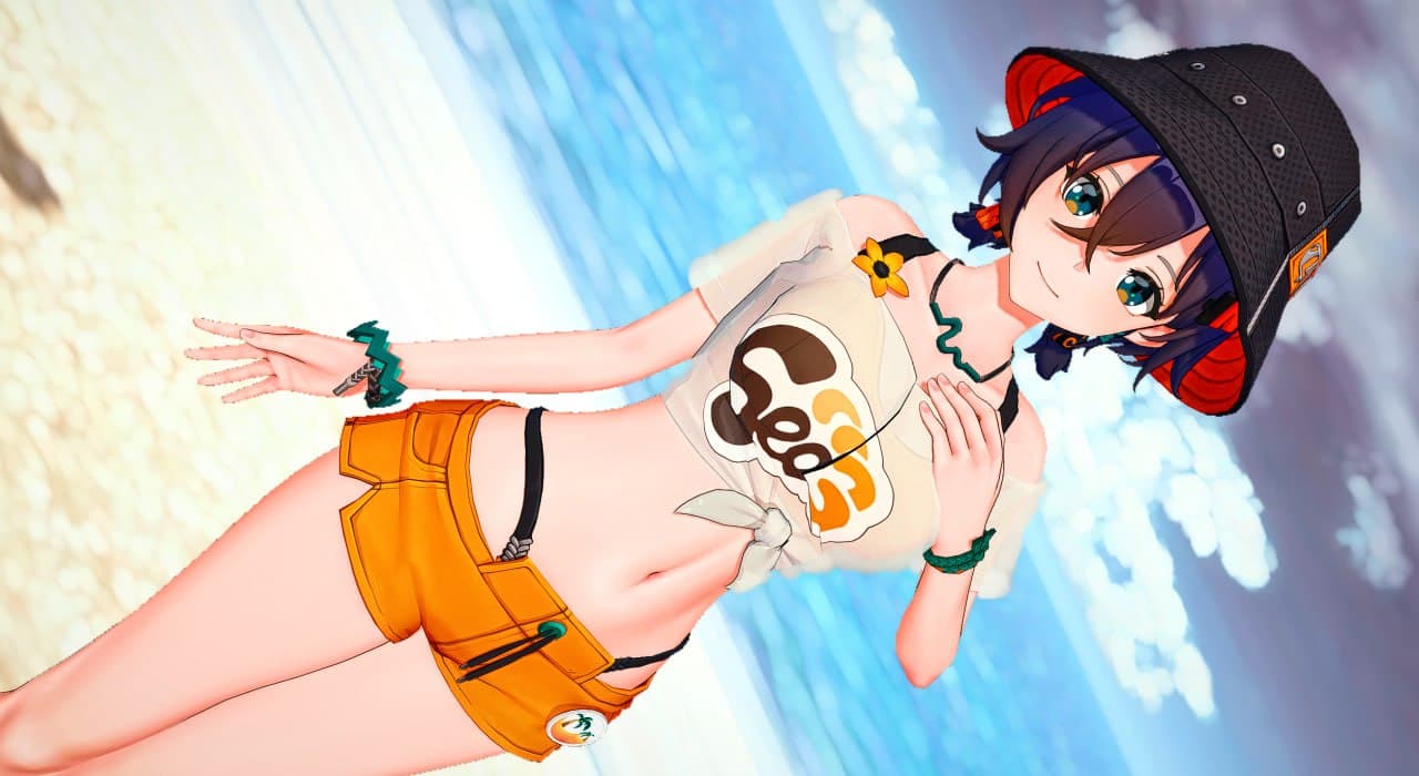 [キャラ配布]玲泳装Ling