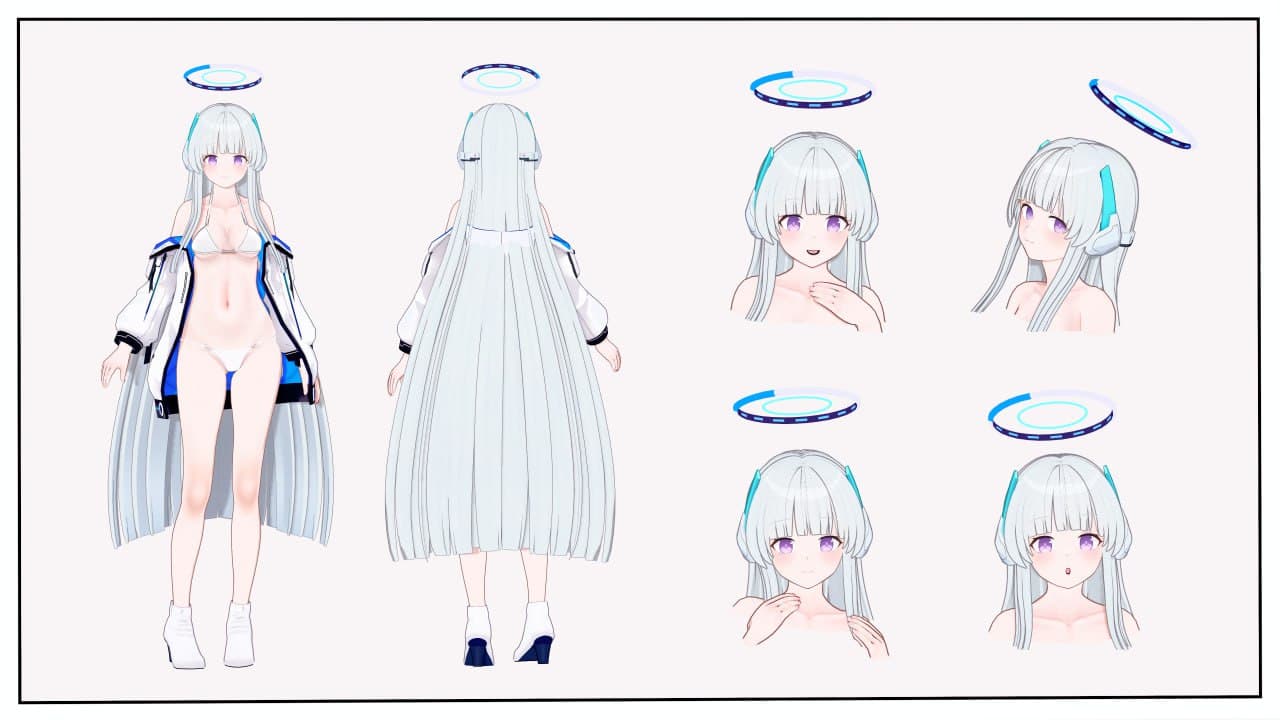 【UPDATE】（V2）【キャラ配布】生塩ノア