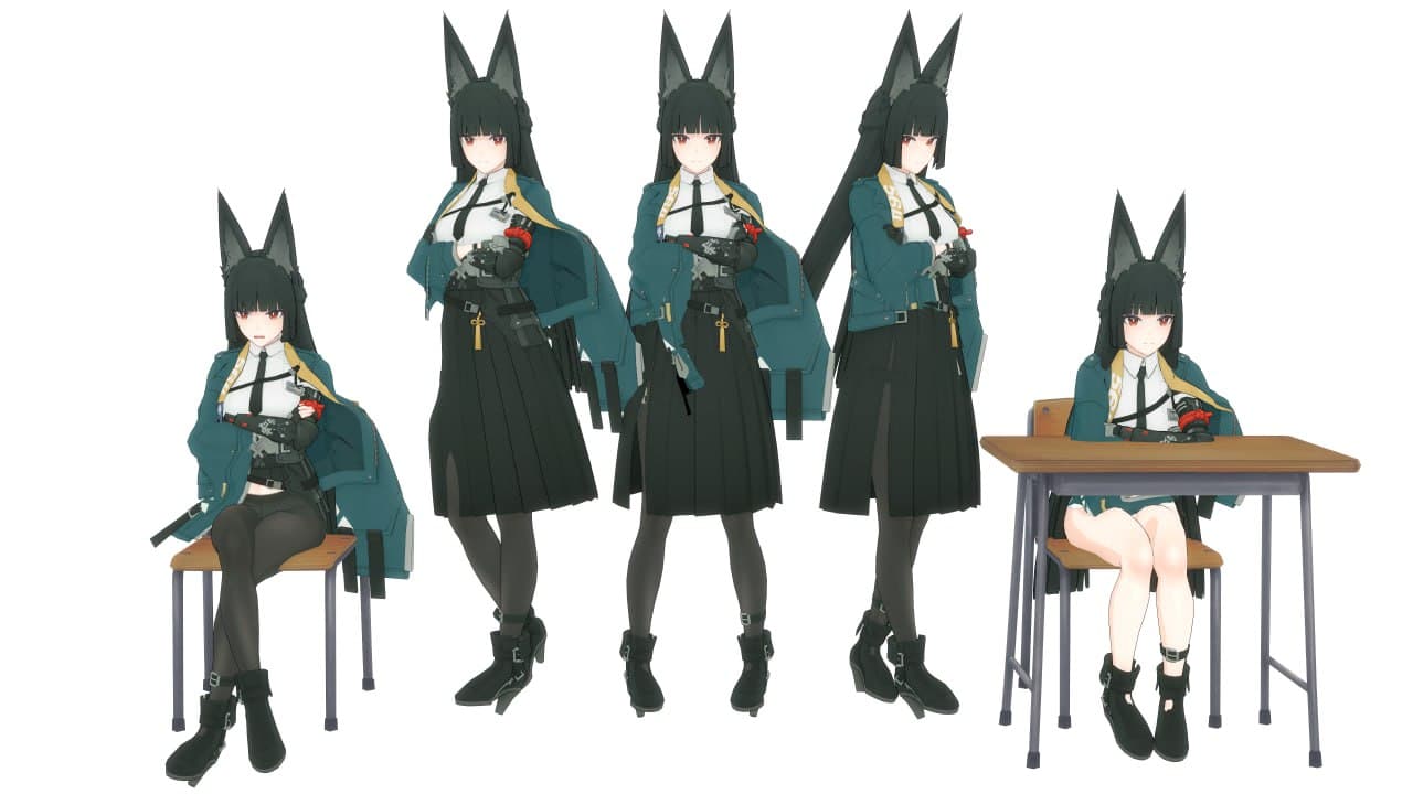 【キャラ配布】星见雅【绝区零】