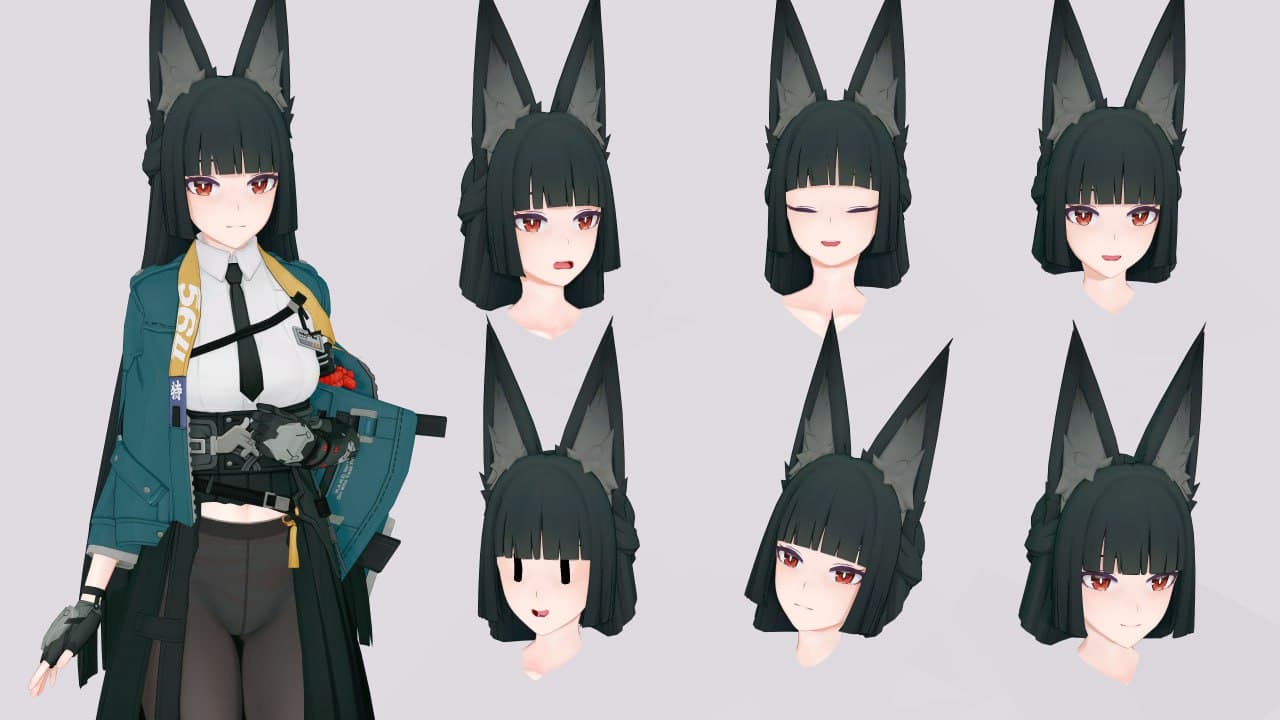 【キャラ配布】星见雅【绝区零】