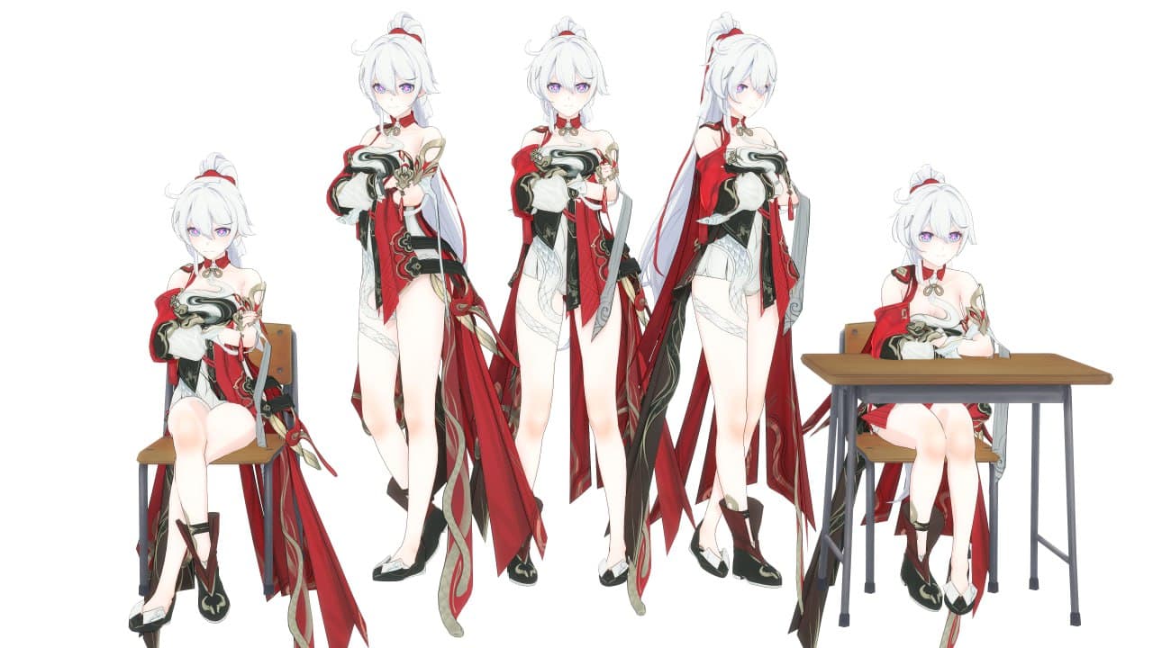 【キャラ配布】琪亚娜_炽愿吉星【崩坏3rd】