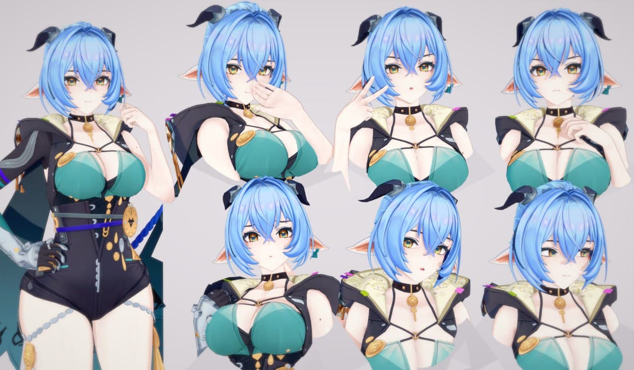 [キャラ配布] | Lucia | リュシア | 卢西娅