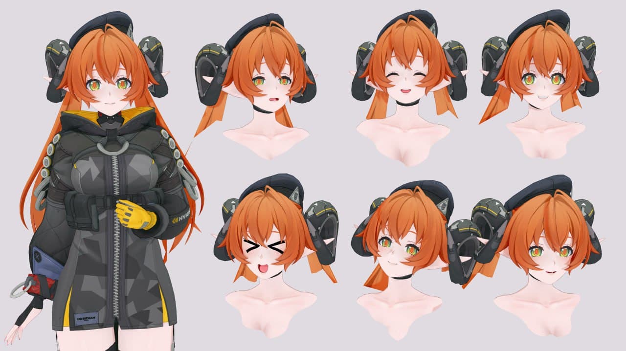 【キャラ配布】奥菲丝【绝区零】