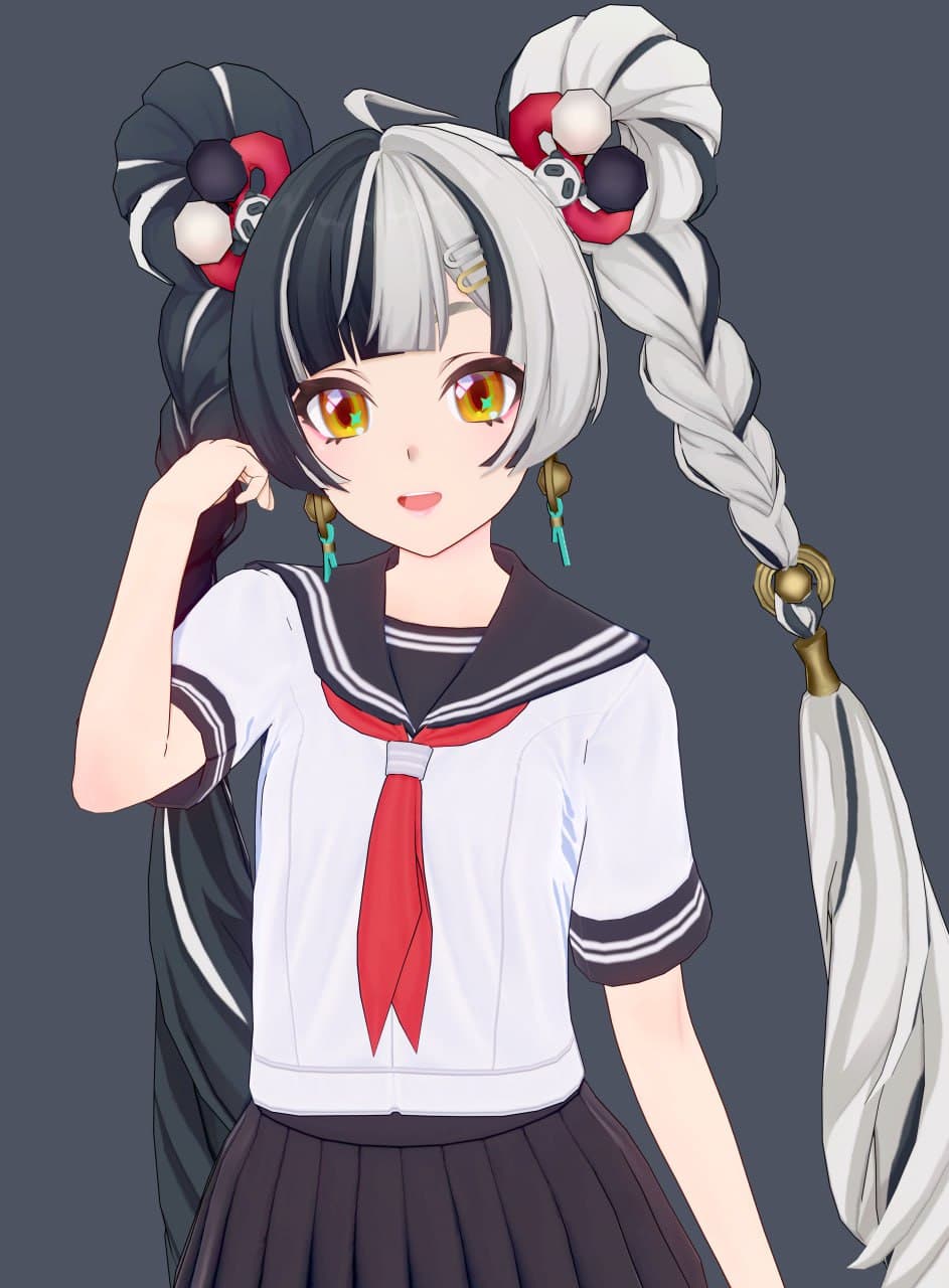 [Head Mod][B2.2]琉音_head_V1.0