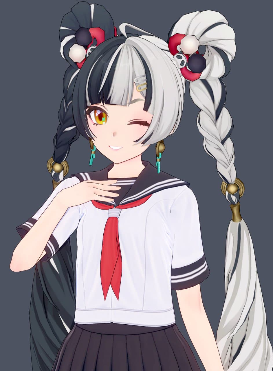 [Head Mod][B2.2]琉音_head_V1.0