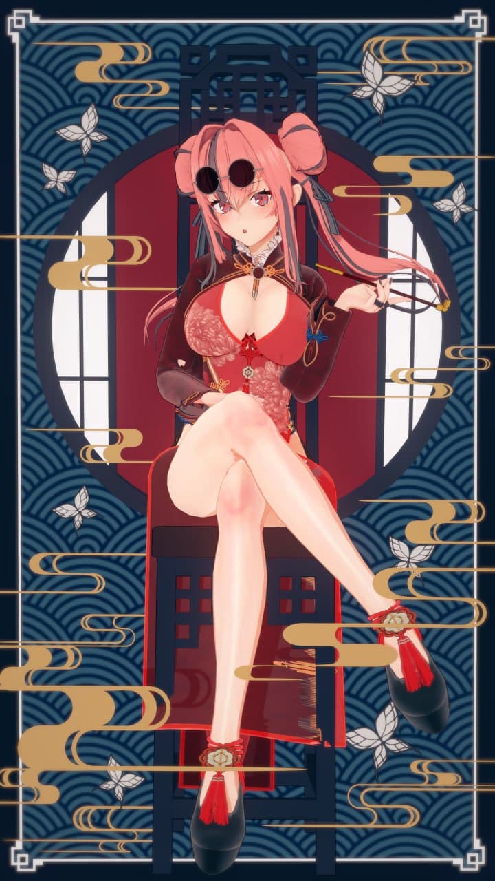 [免费/Free]一件旗袍/A cheongsam