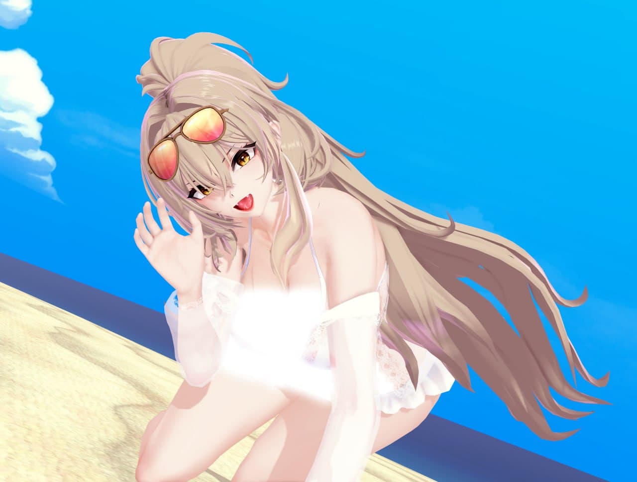 狮（含泳装），下面确定没有少穿一件吗