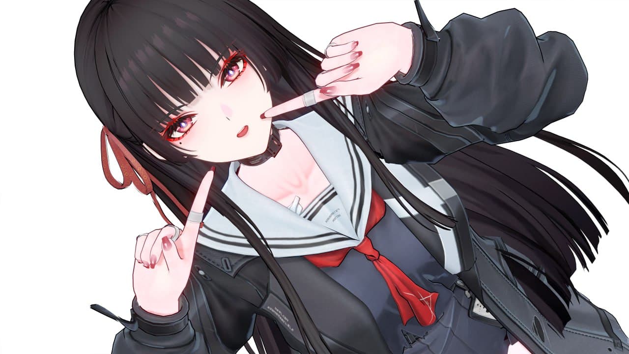 [キャラ配布]鳴潮　千咲　HeadMod Ref