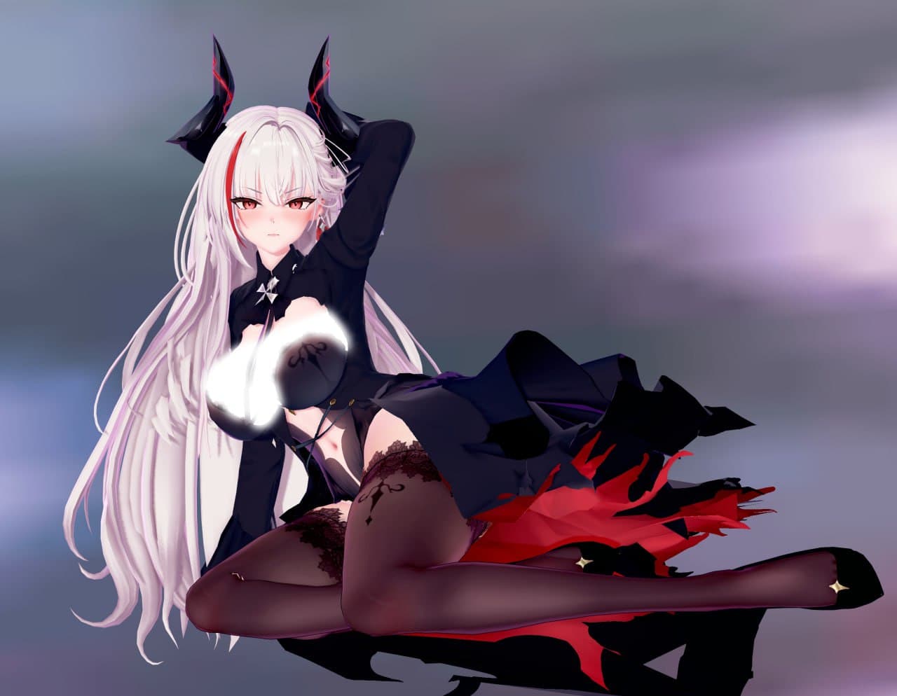 曾克海军上将（泽特），角上做了个流动特效