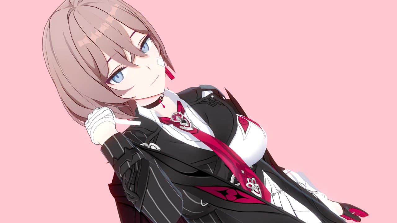 [キャラ配布]崩壊3rd アカリ HeadMod Ref