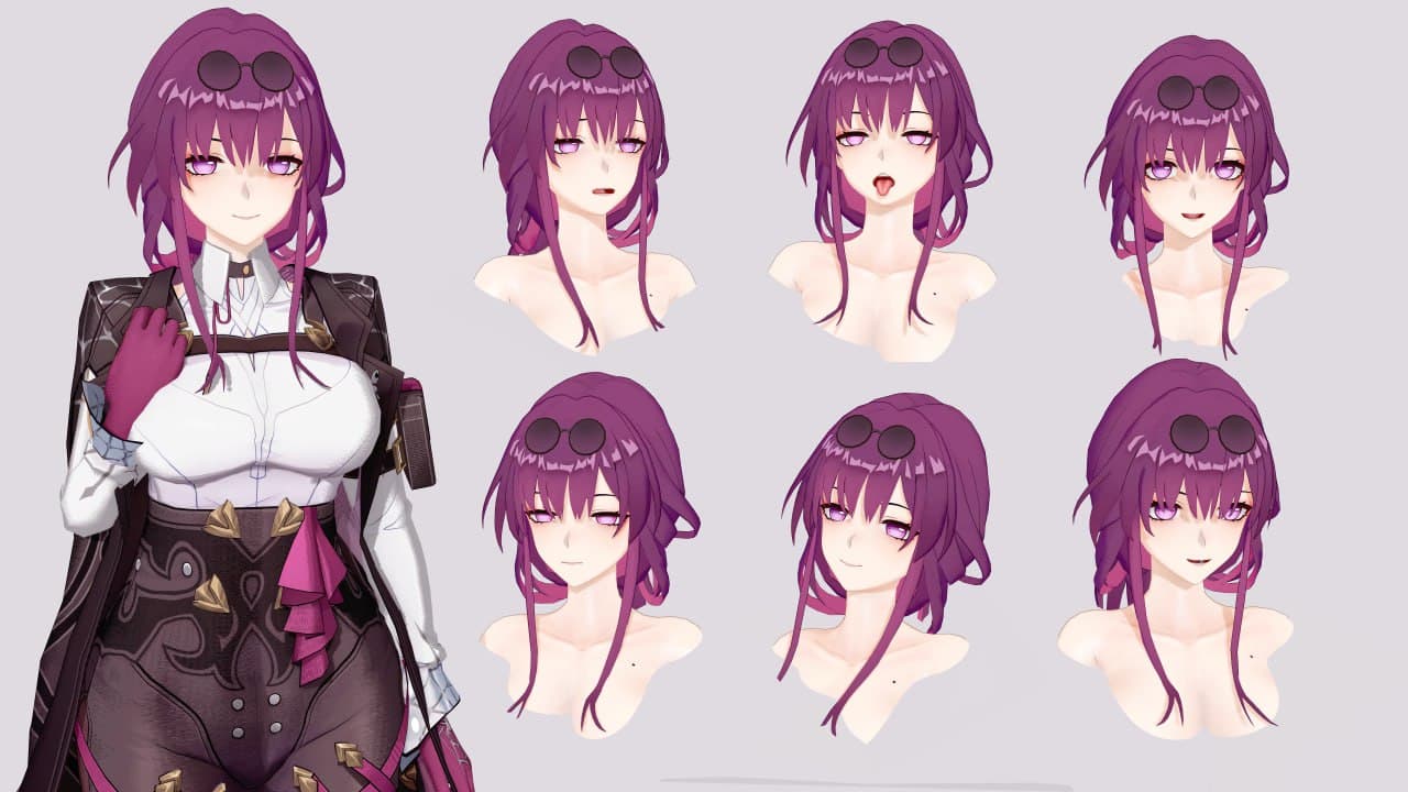 【キャラ配布】カフカ KAFKA 卡芙卡