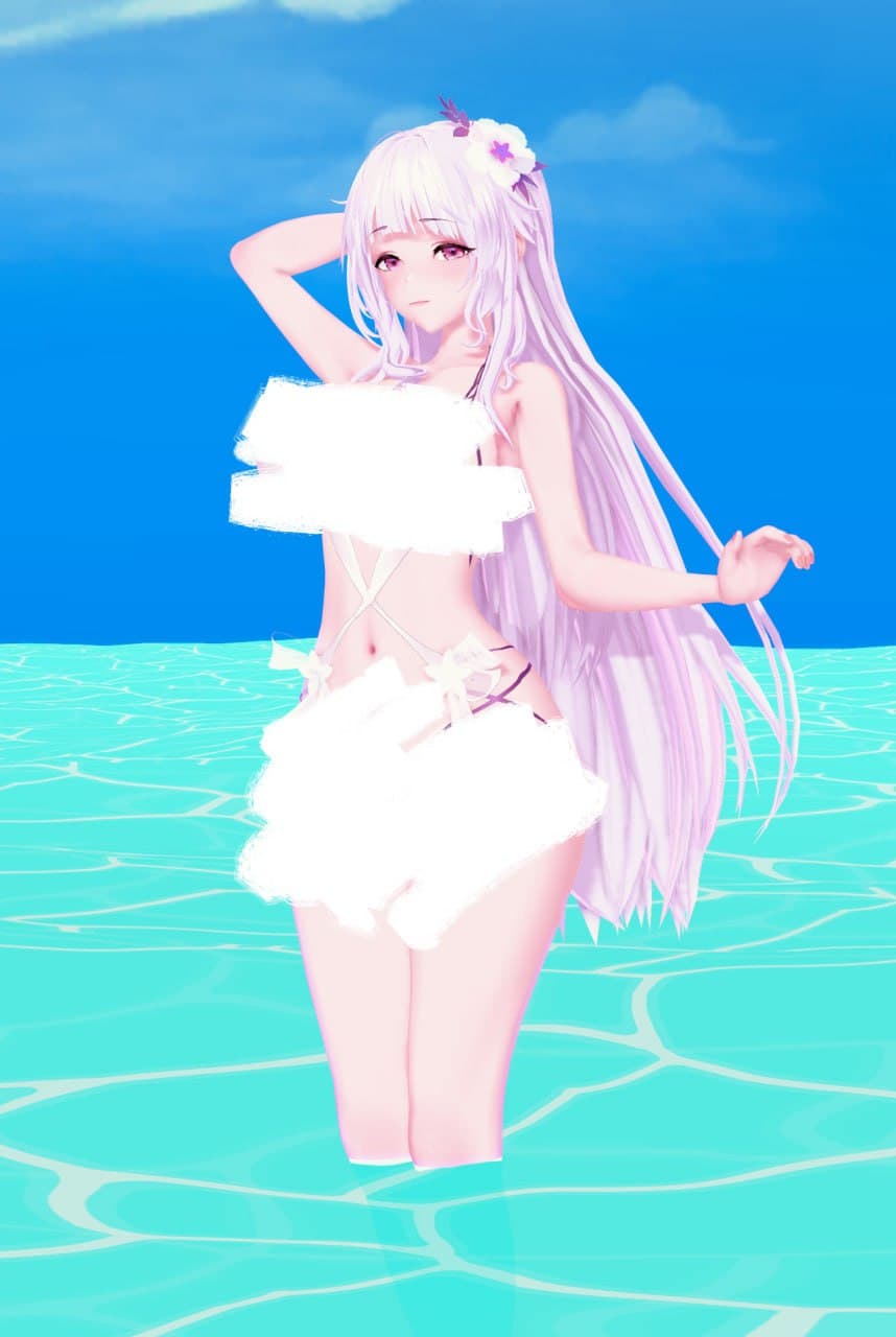 约克，这泳装有点危险