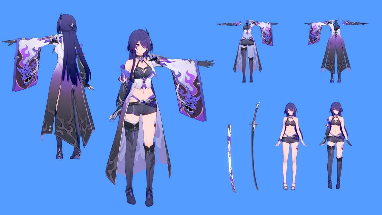 Acheron - swimsuit & costume