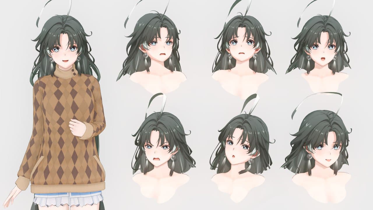 【鸣潮】＿鉴心＿Koikatsu＿HEAD　MOD