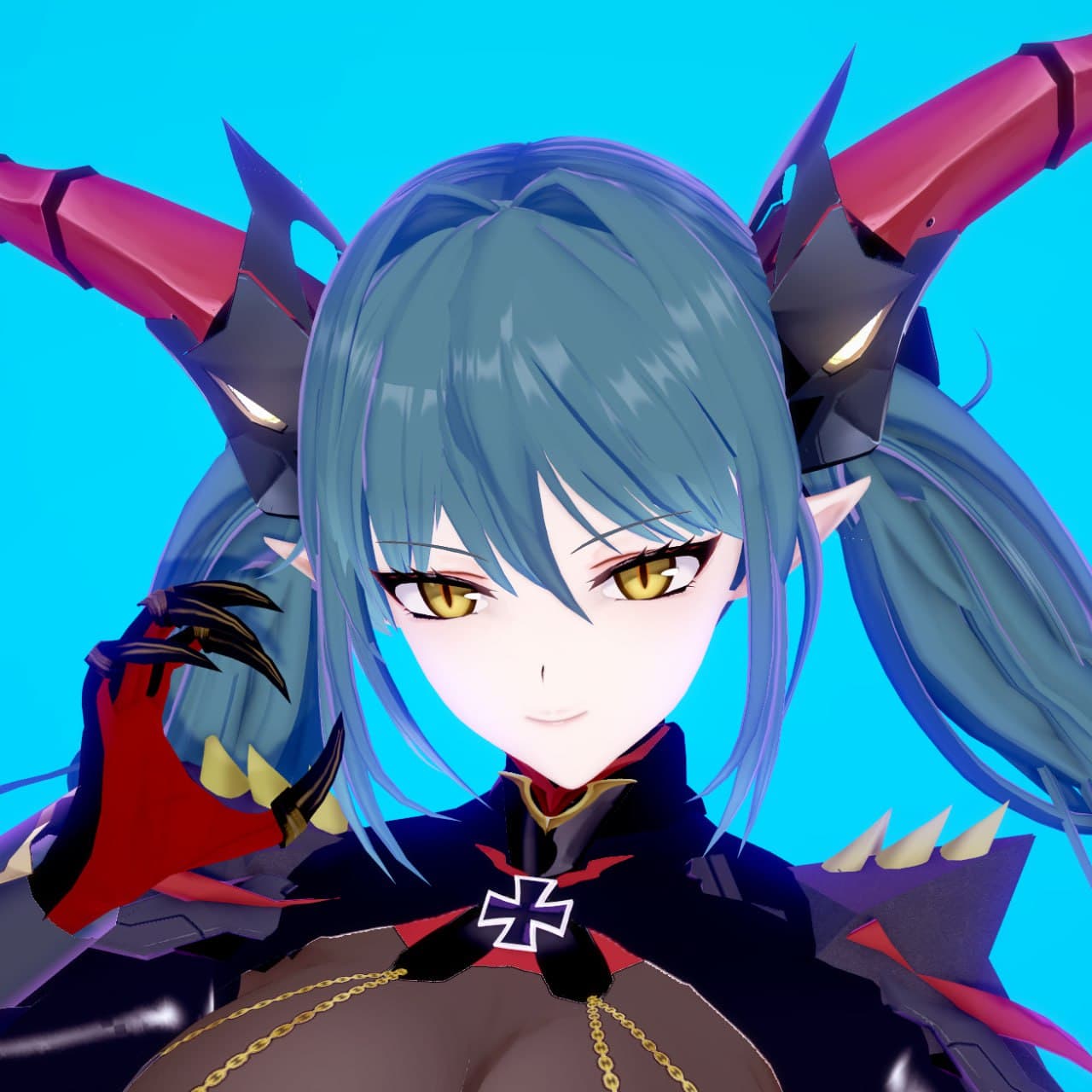 头饰的呼吸灯是亮点！