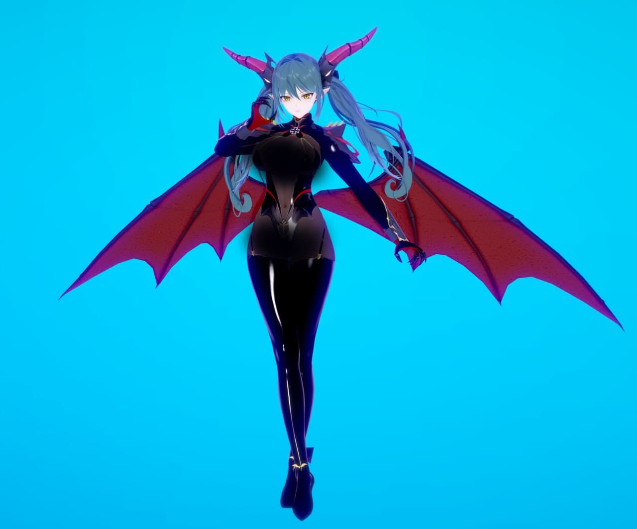 头饰的呼吸灯是亮点！