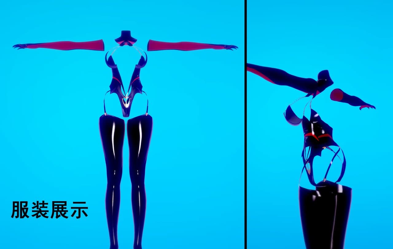 头饰的呼吸灯是亮点！